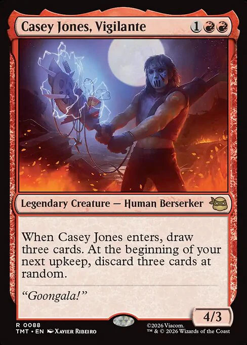 Casey Jones, Vigilante - Teenage Mutant Ninja Turtles - R - 88