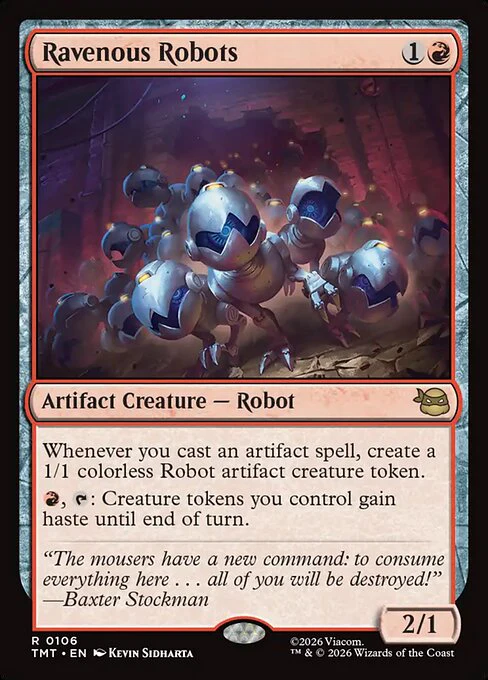 Ravenous Robots - Teenage Mutant Ninja Turtles - R - 106