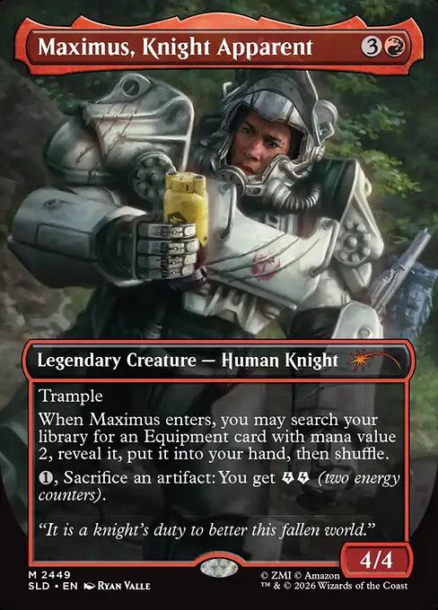 Maximus, Knight Apparent - Secret Lair Drop Series - M - 2449