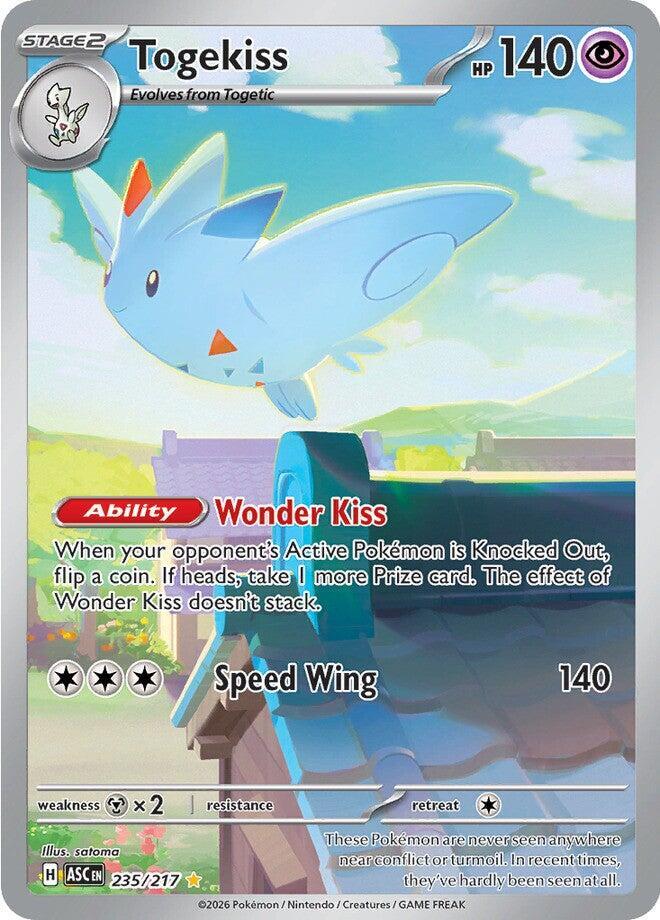 Togekiss - 235/217 - ME: Ascended Heroes - Illustration Rare - 235/217