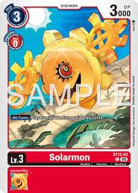 Solarmon (Reprint) - Advanced Booster Digimon Generation - Common - ST12-03 C