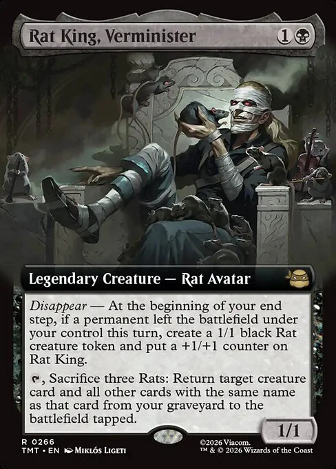 Rat King, Verminister (Extended Art) - Teenage Mutant Ninja Turtles - R - 266