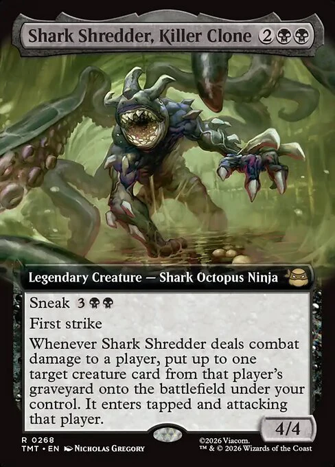 Shark Shredder, Killer Clone (Extended Art) - Teenage Mutant Ninja Turtles - R - 268