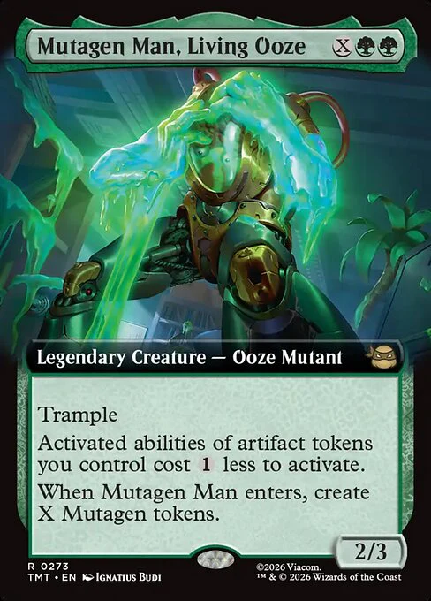 Mutagen Man, Living Ooze (Extended Art) - Teenage Mutant Ninja Turtles - R - 273