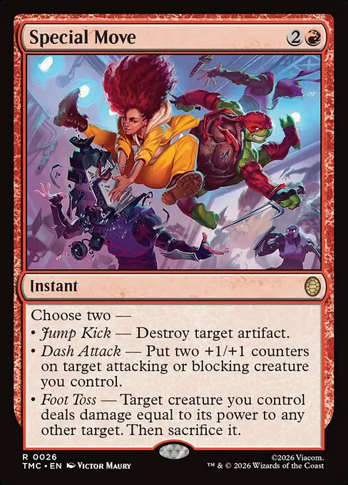 Special Move - Commander: Teenage Mutant Ninja Turtles - R - 26