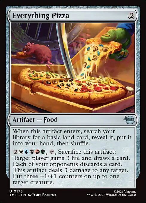 Everything Pizza - Teenage Mutant Ninja Turtles - U - 173