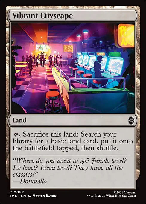 Vibrant Cityscape - Commander: Teenage Mutant Ninja Turtles - C - 82