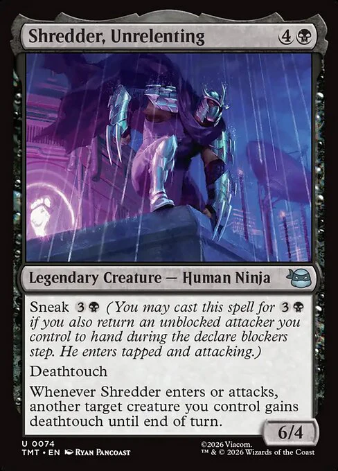 Shredder, Unrelenting - Teenage Mutant Ninja Turtles - U - 74