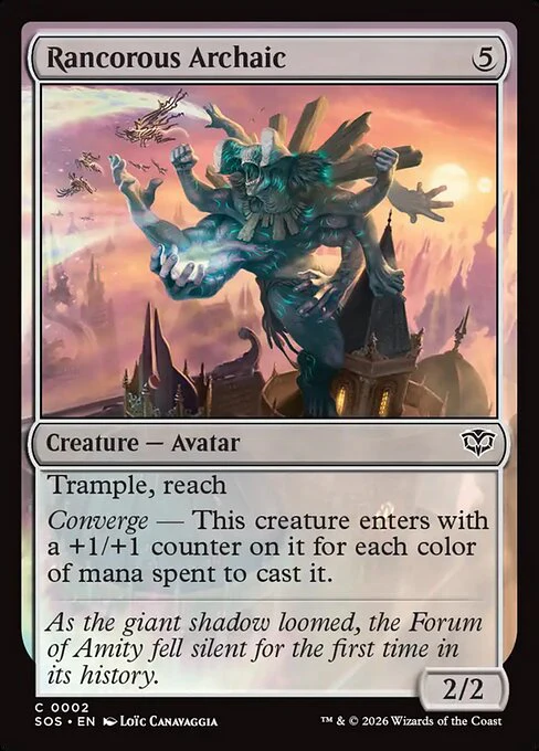 Rancorous Archaic - Secrets of Strixhaven - C - 2