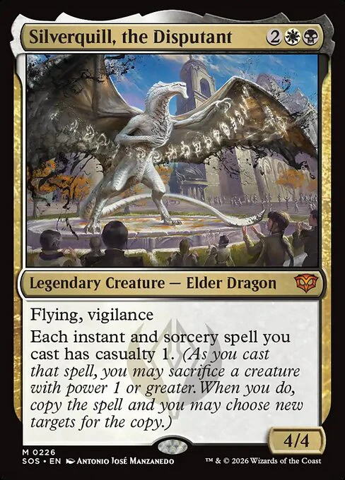 Silverquill, the Disputant - Secrets of Strixhaven - M - 226