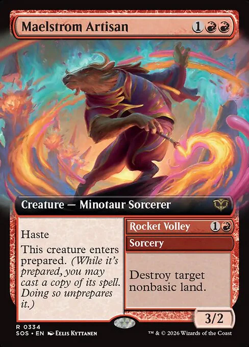 Maelstrom Artisan (Extended Art) - Secrets of Strixhaven - R - 334