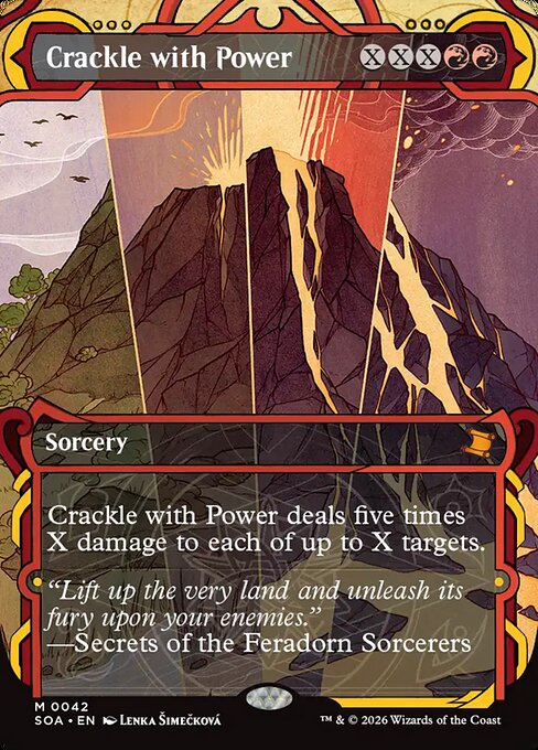 Crackle with Power - Secrets of Strixhaven: Mystical Archive - M - 42