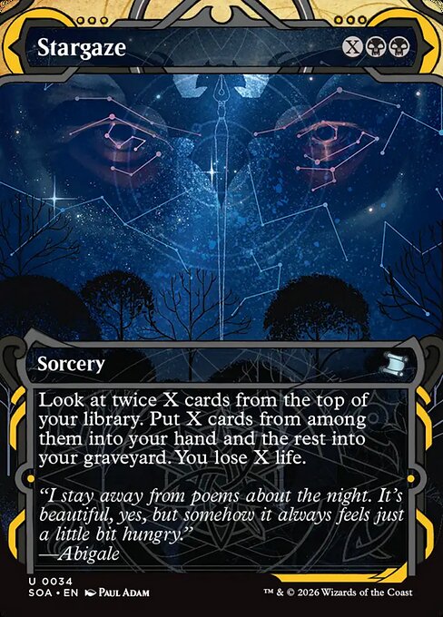 Stargaze - Secrets of Strixhaven: Mystical Archive - U - 34