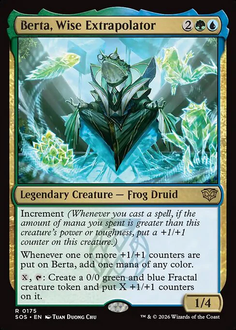 Berta, Wise Extrapolator - Promo Pack: Secrets of Strixhaven - R - 175