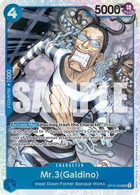 Mr.3(Galdino) (056) - The Time of Battle - SR - OP16-056