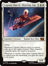 Captain Marvel, Shooting Star - Commander: Marvel Super Heroes - M - 589