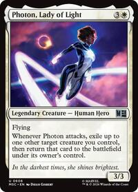 Photon, Lady of Light - Commander: Marvel Super Heroes - U - 606