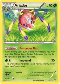 Ariados - XY - Ancient Origins - Uncommon - 35947