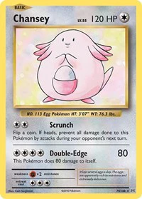 Chansey - XY - Evolutions - Holo Rare - 70/108