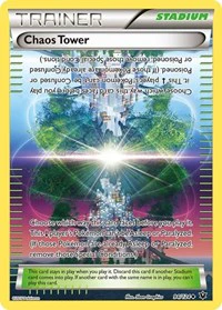 Chaos Tower - XY - Fates Collide - Uncommon - 94/124