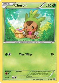 Chespin (Collector Chest) - XY Promos - Promo - XY88