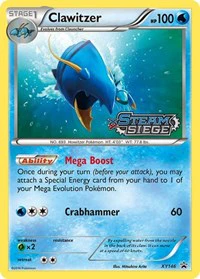 Clawitzer (XY Steam Siege Prerelease) - XY Promos - Promo - XY146