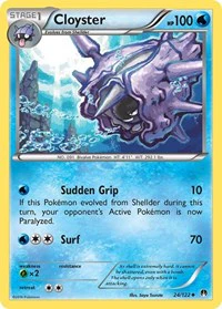 Cloyster - XY - BREAKpoint - Uncommon - 24/122