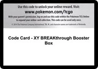Code Card - XY BREAKthrough Booster Box - XY - BREAKthrough - Code Card -