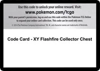 Code Card - XY Flashfire Collector Chest - XY - Flashfire - Code Card -