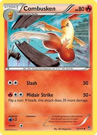 Combusken - XY - Furious Fists - Uncommon - 13/111