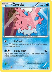 Corsola - XY Base Set - Uncommon - 36/146