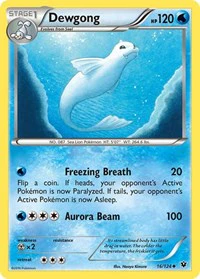 Dewgong - XY - Fates Collide - Uncommon - 16/124