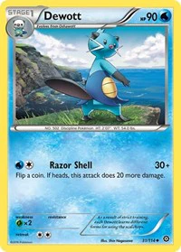 Dewott - XY - Steam Siege - Uncommon - 31/114