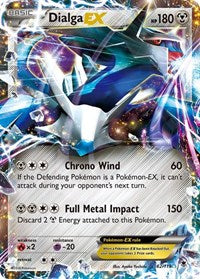 Dialga EX - XY - Phantom Forces - Ultra Rare - 62/119