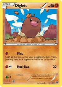 Diglett - XY Base Set - Common - 58/146