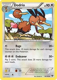 Dodrio - XY Base Set - Uncommon - 99/146