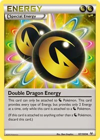 Double Dragon Energy - XY - Roaring Skies - Uncommon - 97/108