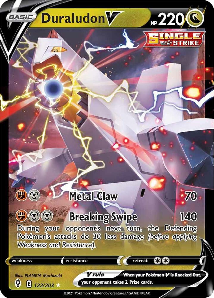 Duraludon V - SWSH07: Evolving Skies - Ultra Rare - 122/203