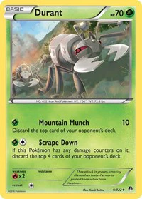 Durant - XY - BREAKpoint - Uncommon - 9/122
