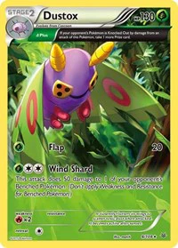 Dustox (8 Delta) - XY - Roaring Skies - Rare - 8/108