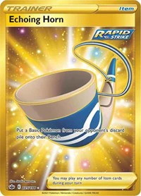 Echoing Horn (Secret) - SWSH06: Chilling Reign - Secret Rare - 225/198 - Image 2