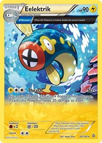 Eelektrik (Alpha) - XY - Primal Clash - Rare - 64/160
