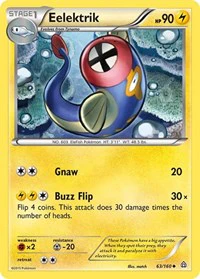 Eelektrik - XY - Primal Clash - Uncommon - 63/160