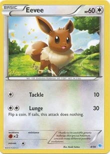 Eevee - XY Trainer Kit: Pikachu Libre & Suicune - Common - 45777