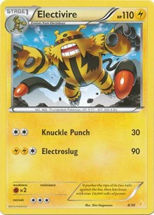 Electivire (4) - XY Trainer Kit: Pikachu Libre & Suicune - Common - 45777