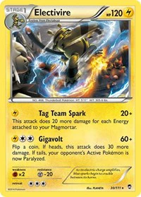 Electivire - XY - Furious Fists - Rare - 30/111
