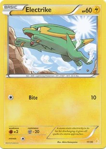 Electrike (28) - XY Trainer Kit: Pikachu Libre & Suicune - Common - 28/30