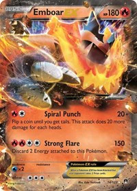 Emboar EX - XY - BREAKpoint - Ultra Rare - 14/122