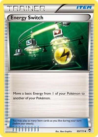 Energy Switch - XY - Furious Fists - Uncommon - 89/111
