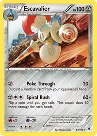 Escavalier - XY - Phantom Forces - Rare - 64/119